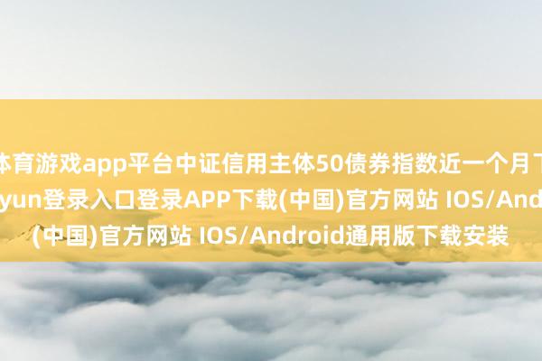 体育游戏app平台中证信用主体50债券指数近一个月下落0.05%-开云kaiyun登录入口登录APP下载(中国)官方网站 IOS/Android通用版下载安装